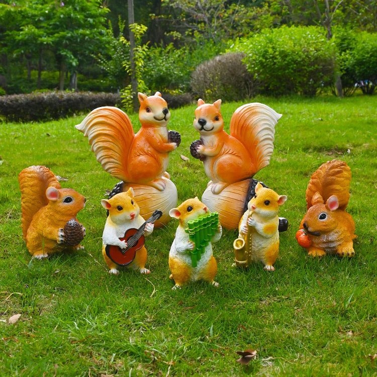 Катерица от смола – висяща градинска украса за външен двор, пасторален стил, Jun Hong