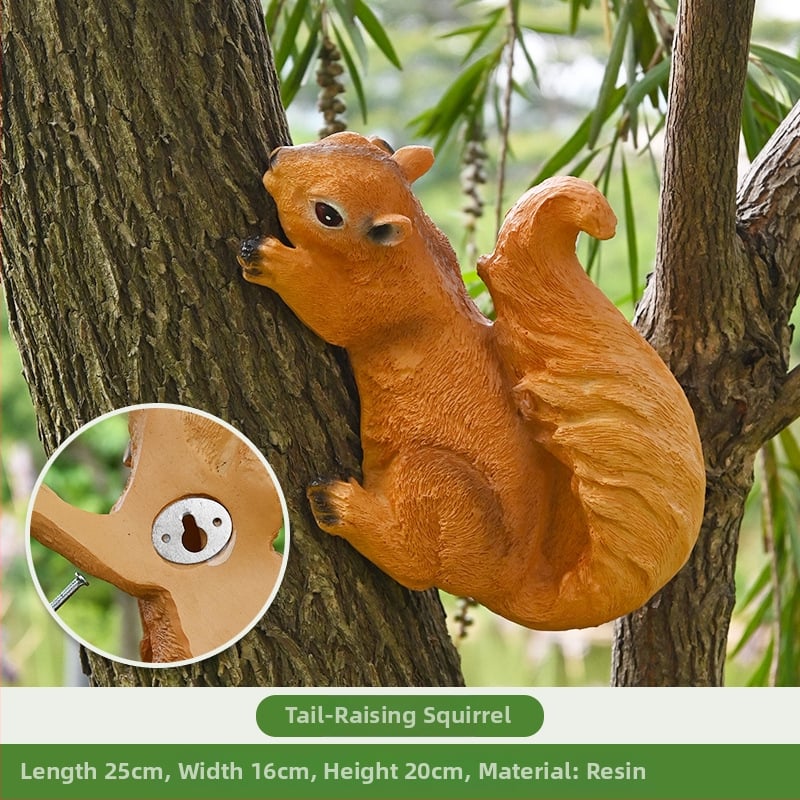 Катерица от смола – висяща градинска украса за външен двор, пасторален стил, Jun Hong