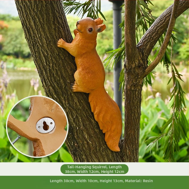 Катерица от смола – висяща градинска украса за външен двор, пасторален стил, Jun Hong