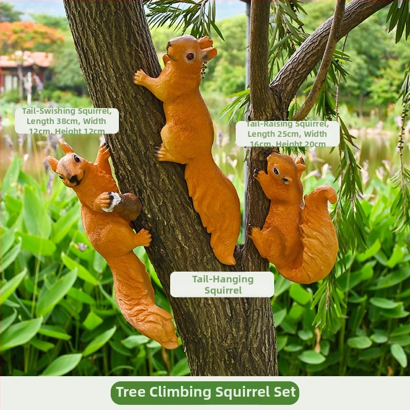 Катерица от смола – висяща градинска украса за външен двор, пасторален стил, Jun Hong