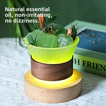 Üvegből készült aromaterápiás dísz, világos luxus stílus, hálószoba dekoráció