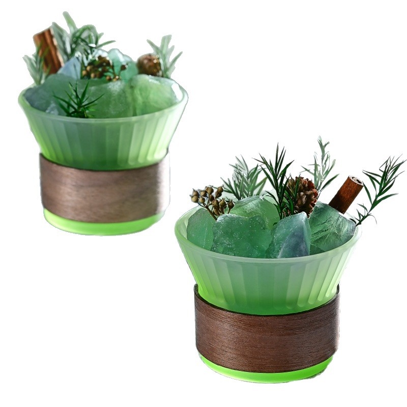 Üvegből készült aromaterápiás dísz, világos luxus stílus, hálószoba dekoráció