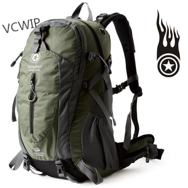 Планинска раница за катерене и туризъм 50L, нейлон, унисекс, VCWIP