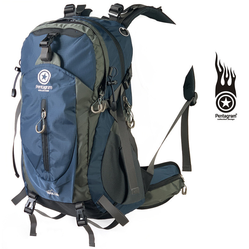 Планинска раница за катерене и туризъм 50L, нейлон, унисекс, VCWIP