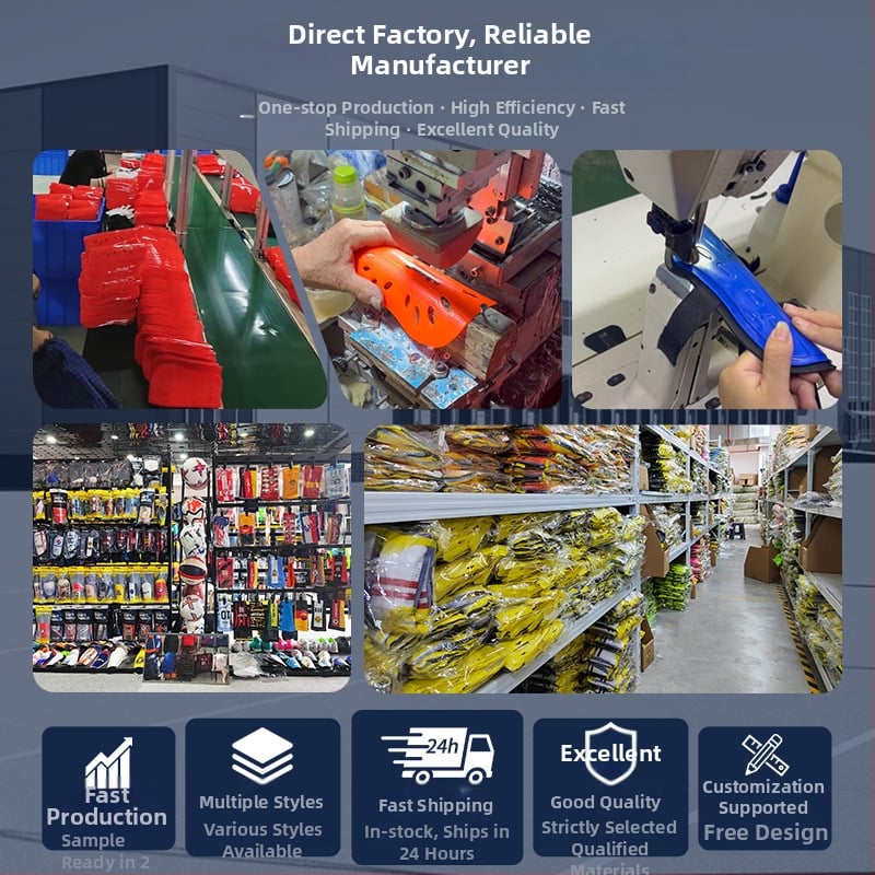 Футболни протекторни комплекти за крак със ремъци и дълги чорапи – пластмаса, код Htb02+zqw01, персонализируеми