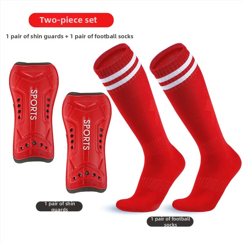 Футболни протекторни комплекти за крак със ремъци и дълги чорапи – пластмаса, код Htb02+zqw01, персонализируеми
