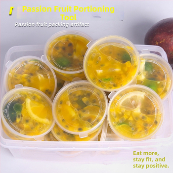 Plastové jednorazové misky na omáčku so viečkom, mikrovlnná kompatibilné, balenie 1000 ks