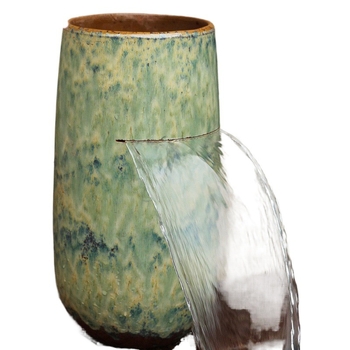 Keramički vodopadni ukras za akvarij, jednostavan i moderan stil, bez prilagodbe, poklon