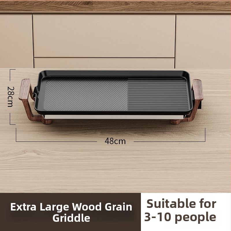 Električni roštilj s niskim dimom, unutarnji, korejskog stila, višefunkcionalni