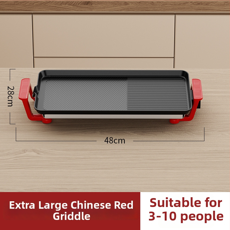 Električni roštilj s niskim dimom, unutarnji, korejskog stila, višefunkcionalni