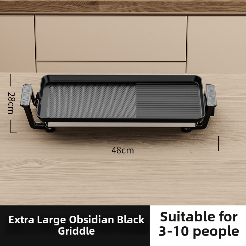 Električni roštilj s niskim dimom, unutarnji, korejskog stila, višefunkcionalni