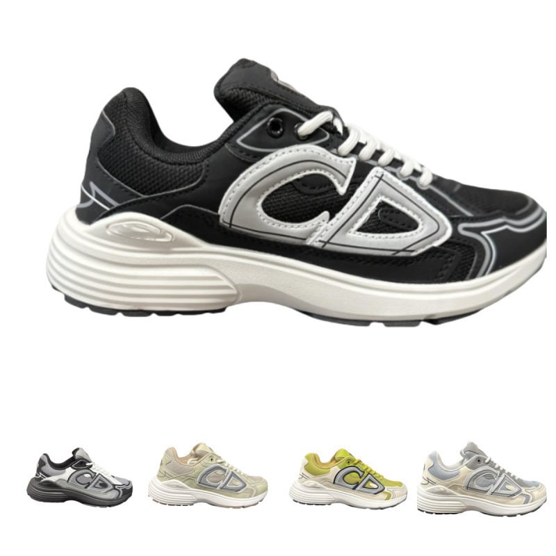 Unisex Dad Shoes D1001, upper din piele sintetică, respirabile, talpă din cauciuc, închidere cu șireturi