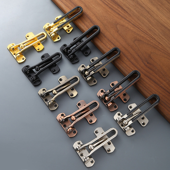 Ajtózár anti-lopás cink ötvözetből, elektroplattolt felület, stil kínai chinoiserie