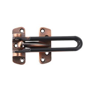 Ajtózár anti-lopás cink ötvözetből, elektroplattolt felület, stil kínai chinoiserie