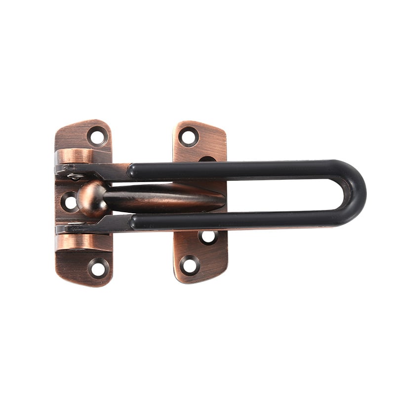 Ajtózár anti-lopás cink ötvözetből, elektroplattolt felület, stil kínai chinoiserie