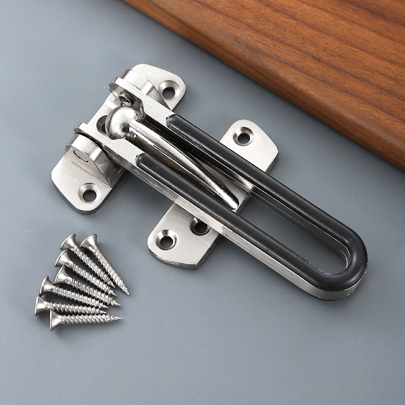 Ajtózár anti-lopás cink ötvözetből, elektroplattolt felület, stil kínai chinoiserie