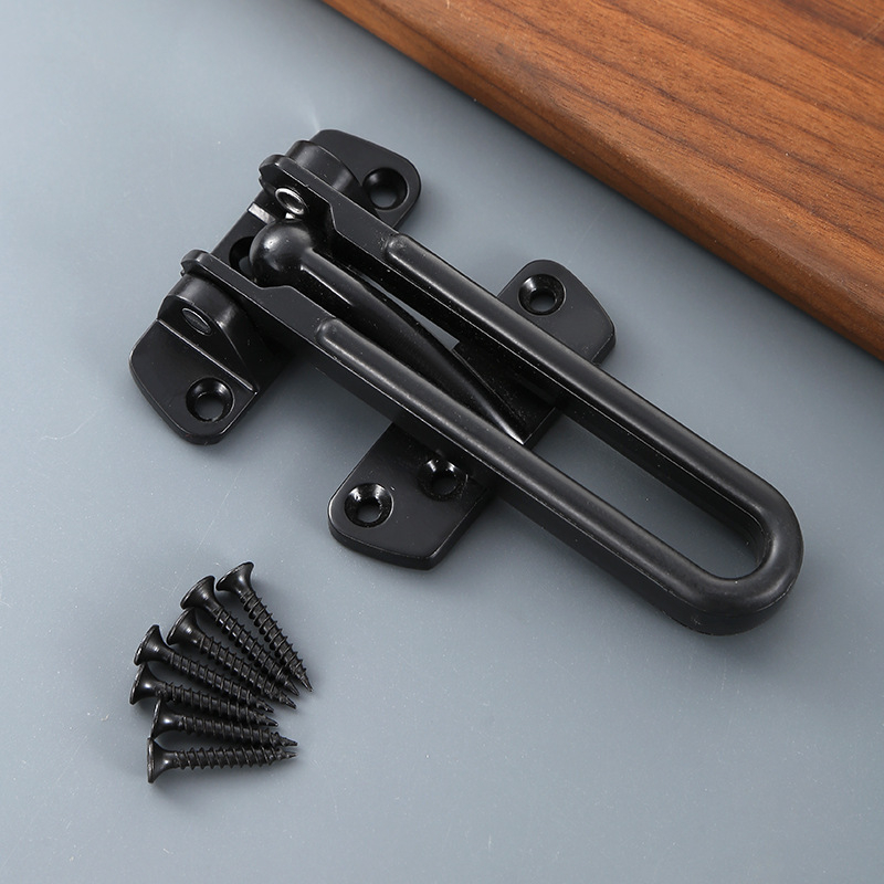 Ajtózár anti-lopás cink ötvözetből, elektroplattolt felület, stil kínai chinoiserie