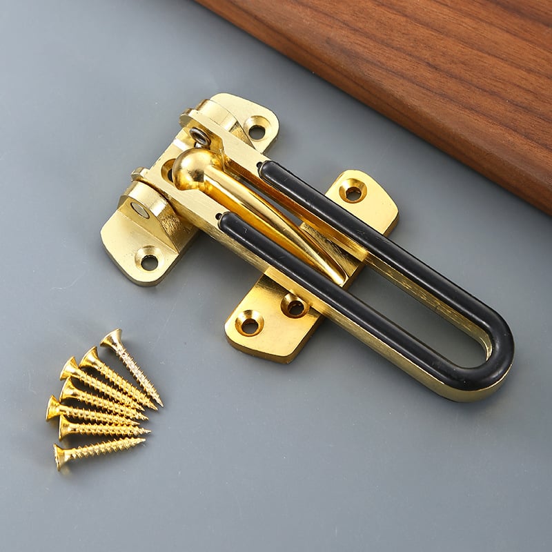 Ajtózár anti-lopás cink ötvözetből, elektroplattolt felület, stil kínai chinoiserie