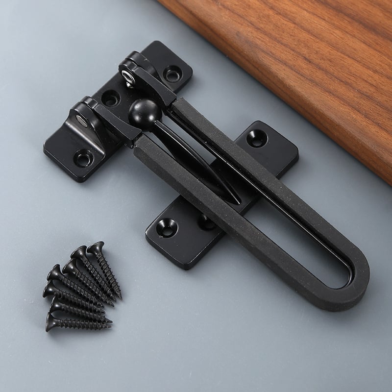 Ajtózár anti-lopás cink ötvözetből, elektroplattolt felület, stil kínai chinoiserie