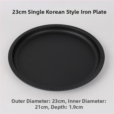 Debela kružna ploča za roštilj od lijevanog željeza, s elektroforetskim premazom i sklopivim dizajnom