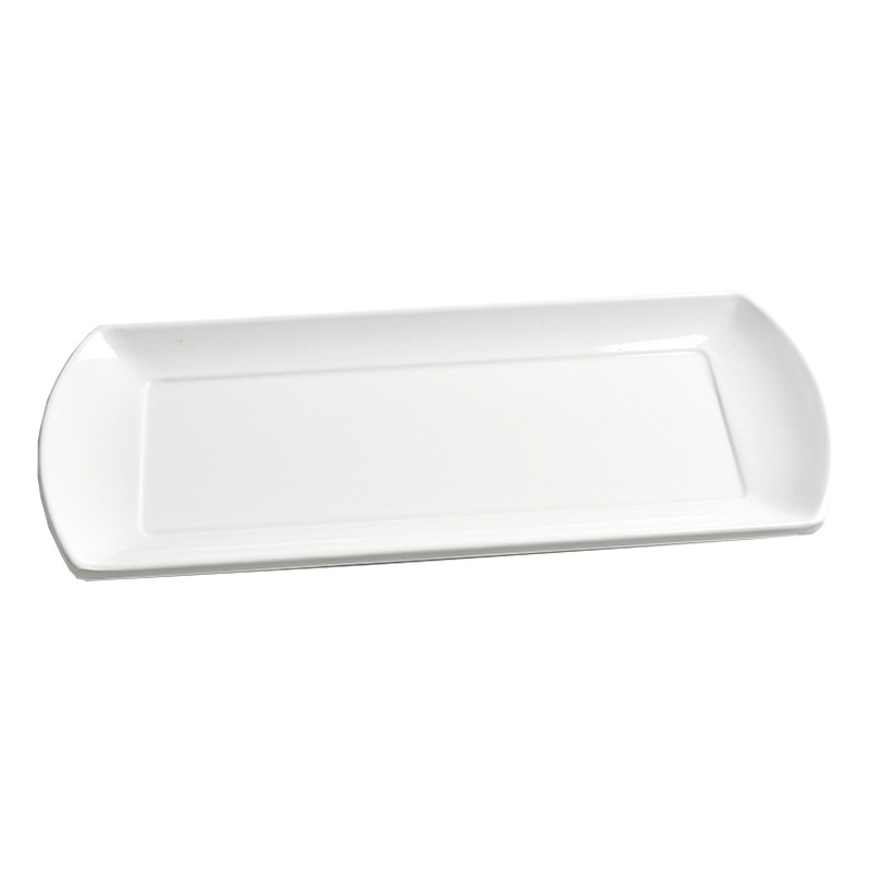 Меламиново правоъгълно сервиращо блюдо за гореща пот и барбекю, китайски стил, спрей-финиш