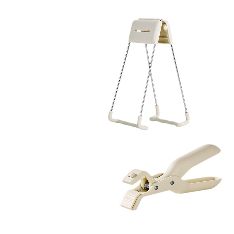 Forróság elleni rozsdamentes acél tálklipsz – csúszásmentes tartó tányérokhoz és párolt ételekhez