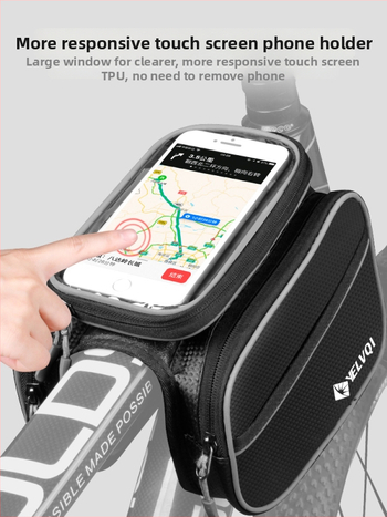 Taška na hornú rám bicykla, nepremokavá, 5 l, model ylqb001, pre horské kolo