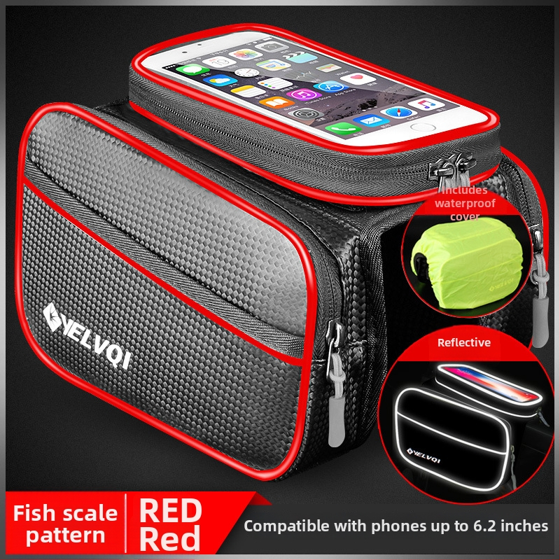 Taška na hornú rám bicykla, nepremokavá, 5 l, model ylqb001, pre horské kolo