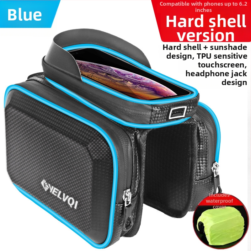 Taška na hornú rám bicykla, nepremokavá, 5 l, model ylqb001, pre horské kolo