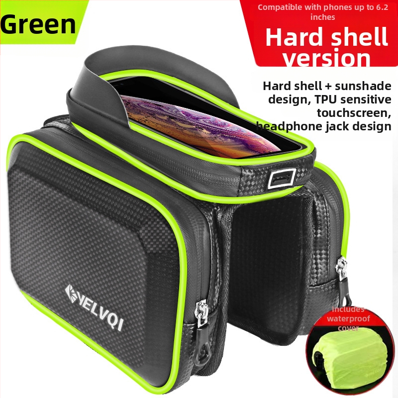 Taška na hornú rám bicykla, nepremokavá, 5 l, model ylqb001, pre horské kolo