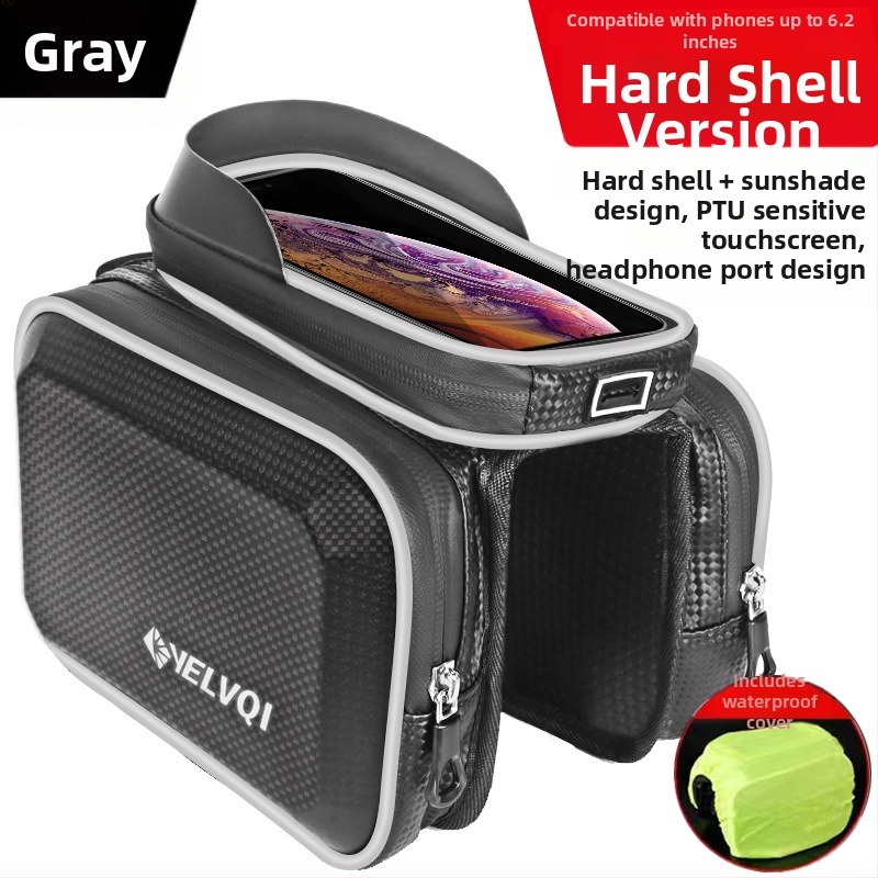 Taška na hornú rám bicykla, nepremokavá, 5 l, model ylqb001, pre horské kolo