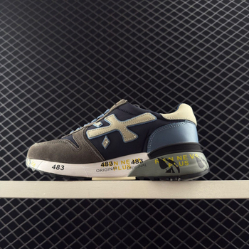 Pantofi sport casual unisex, upper din velur de vițel + textil, șireturi, vârf rotund, talpă plată