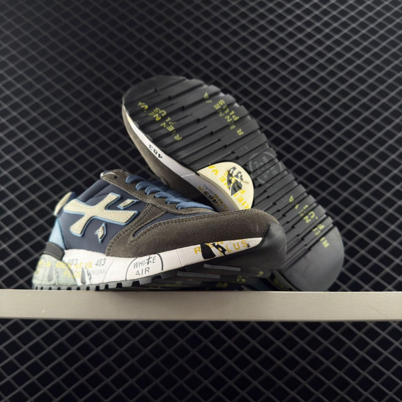 Pantofi sport casual unisex, upper din velur de vițel + textil, șireturi, vârf rotund, talpă plată