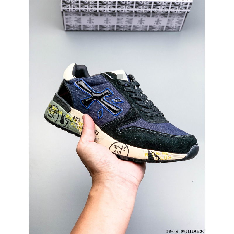 Pantofi sport casual unisex, upper din velur de vițel + textil, șireturi, vârf rotund, talpă plată