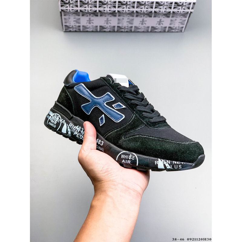 Pantofi sport casual unisex, upper din velur de vițel + textil, șireturi, vârf rotund, talpă plată