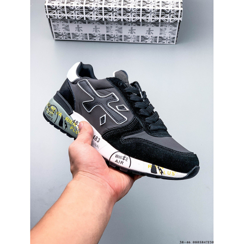 Pantofi sport casual unisex, upper din velur de vițel + textil, șireturi, vârf rotund, talpă plată