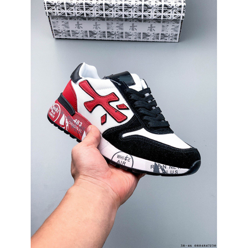 Pantofi sport casual unisex, upper din velur de vițel + textil, șireturi, vârf rotund, talpă plată