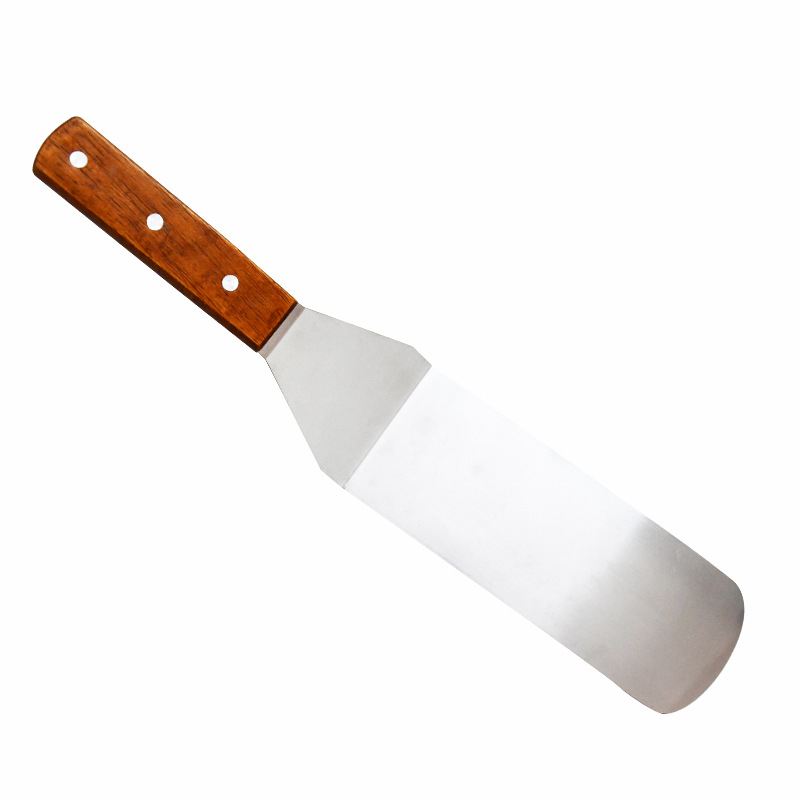 8-dijelni set BBQ alata od nehrđajućeg čelika s nožem i lopaticom, u Oxford torbi, drvo, nehrđajući čelik i silikon, moderan minimalistički dizajn za vanjsku pripremu hrane