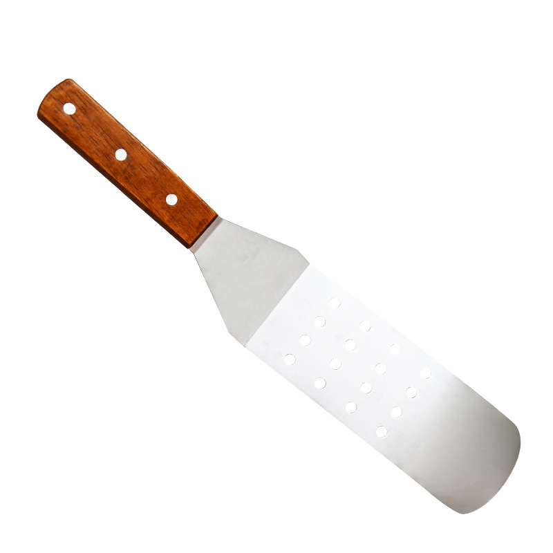 8-dijelni set BBQ alata od nehrđajućeg čelika s nožem i lopaticom, u Oxford torbi, drvo, nehrđajući čelik i silikon, moderan minimalistički dizajn za vanjsku pripremu hrane