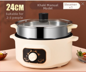 Viacúčelový elektrický hrniec na varenie, objem 2.1–4 L, pre 2–3 osoby, vnútorná vrstva z 201 nerezovej ocele, 1–2 vrstvy, model 701