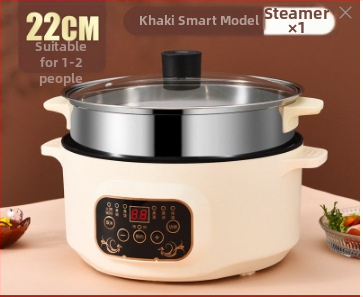 Viacúčelový elektrický hrniec na varenie, objem 2.1–4 L, pre 2–3 osoby, vnútorná vrstva z 201 nerezovej ocele, 1–2 vrstvy, model 701