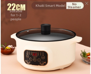 Viacúčelový elektrický hrniec na varenie, objem 2.1–4 L, pre 2–3 osoby, vnútorná vrstva z 201 nerezovej ocele, 1–2 vrstvy, model 701