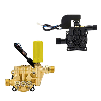 Cap de pompă pentru presiune înaltă portabil, din aluminiu turnat, 220V, cap de pompă cu piston