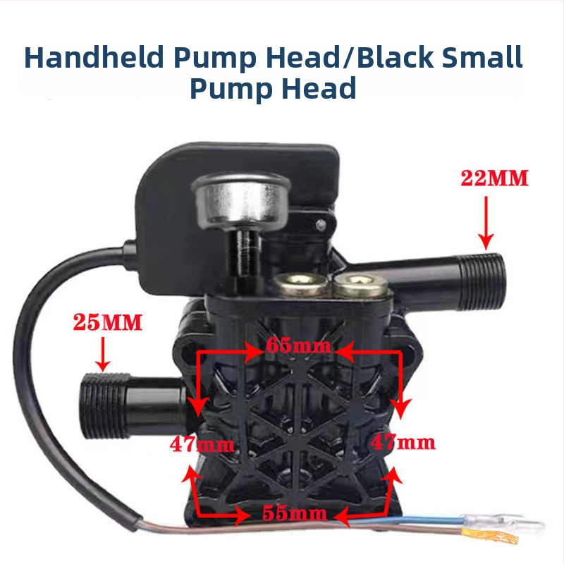 Cap de pompă pentru presiune înaltă portabil, din aluminiu turnat, 220V, cap de pompă cu piston