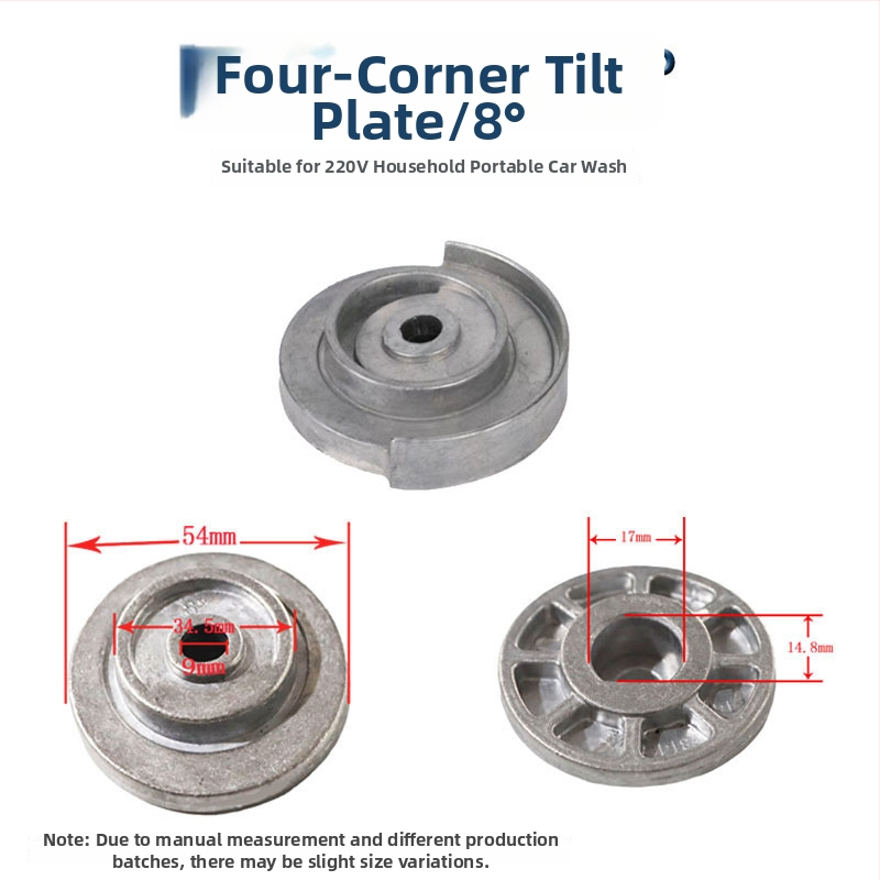 Cap de pompă pentru presiune înaltă portabil, din aluminiu turnat, 220V, cap de pompă cu piston