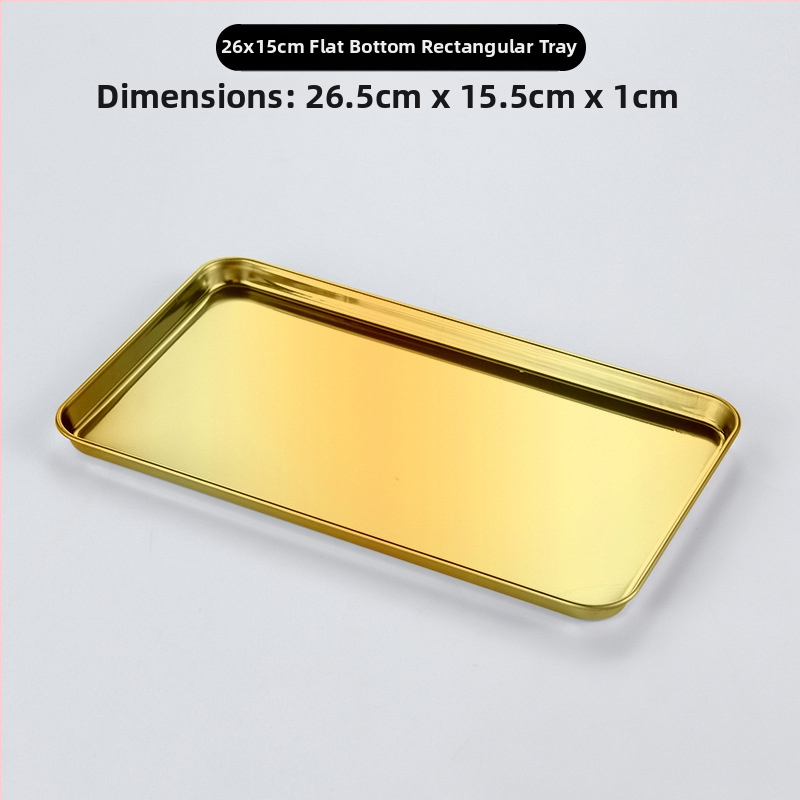 Kórejský štýl z nehrdzavejúcej ocele – štvorcový tanier, vhodný do mikrovlnnej rúry, moderný minimalistický dizajn, prémiová kvalita