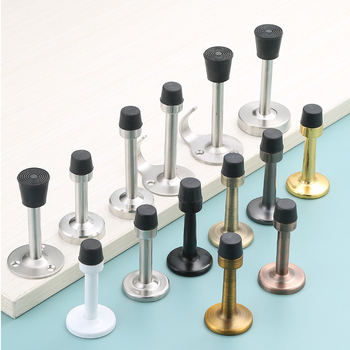 Ajtó felső rész – anti-ütközés, falra szerelt, rozsdamentes acél (304/201) vagy cinkötvözet, felület polírozott/galvanizált, megnövelt magasság, kézi működtetés