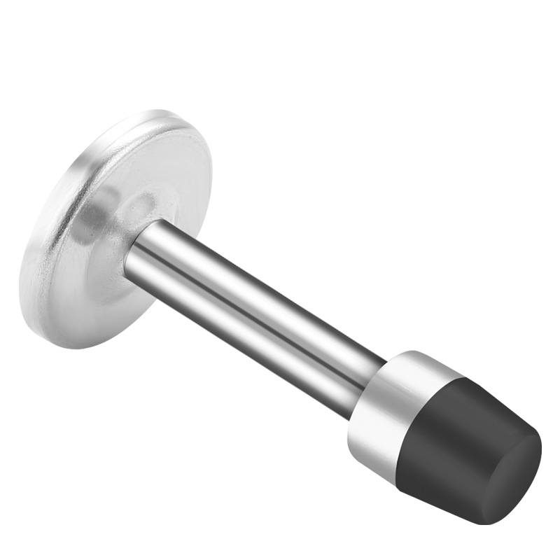 Ajtó felső rész – anti-ütközés, falra szerelt, rozsdamentes acél (304/201) vagy cinkötvözet, felület polírozott/galvanizált, megnövelt magasság, kézi működtetés