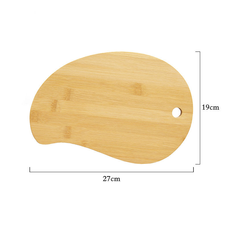 Nanzhu faanyagú vágódeszka, élelmiszer-minőség, kétoldalas, 1 cm vastagság, növényi olaj felülettel