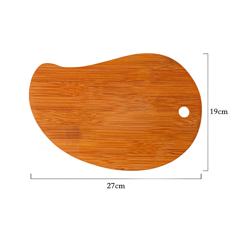 Nanzhu faanyagú vágódeszka, élelmiszer-minőség, kétoldalas, 1 cm vastagság, növényi olaj felülettel